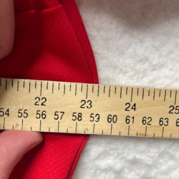 Under Armour Golf Polo Mens Size L Large Loose (Measured 23 1/4" X 28 1/4") Red - Picture 4 of 9